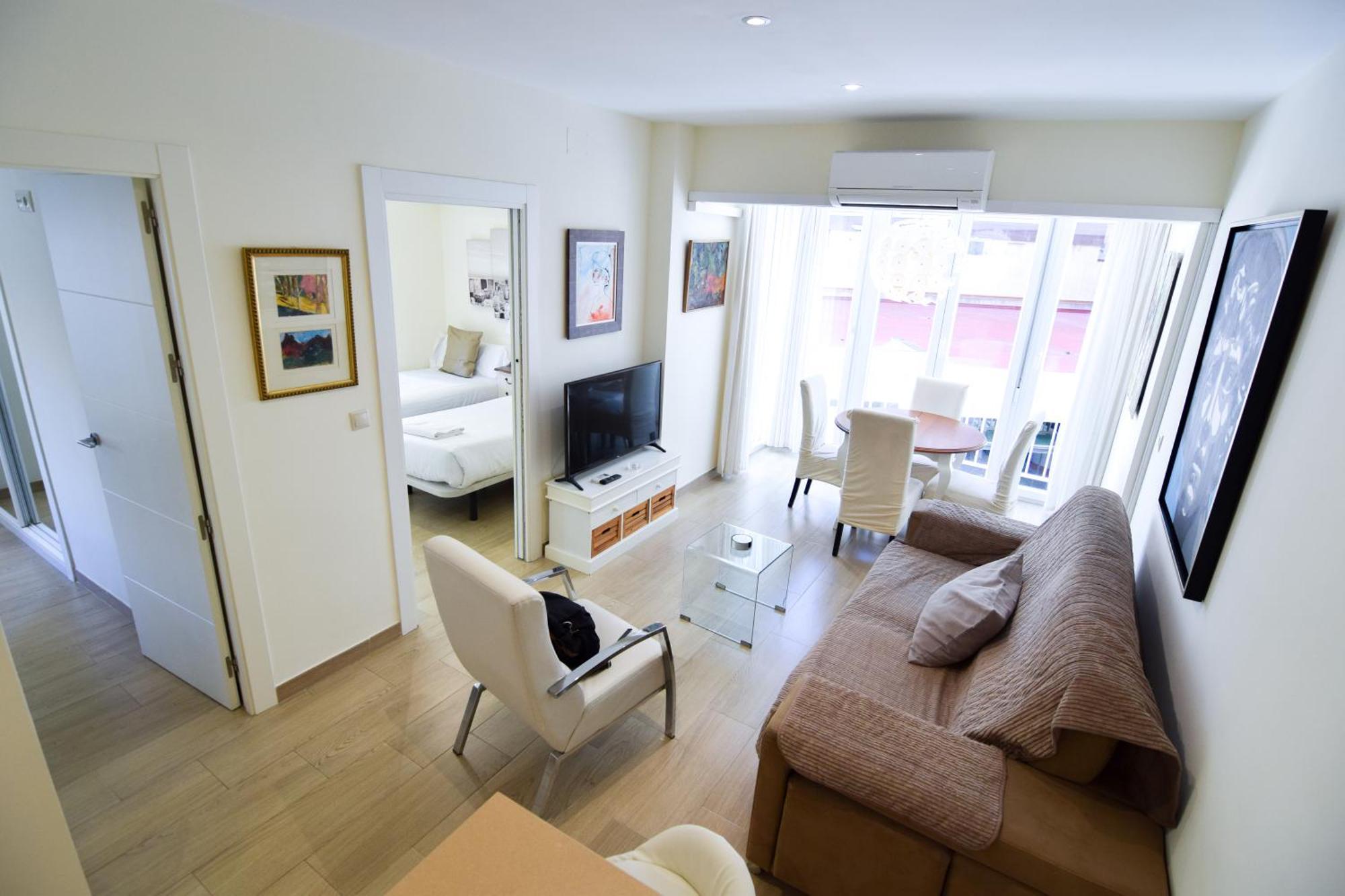 Malagueta Beachside Charm Lejlighed Málaga Eksteriør billede