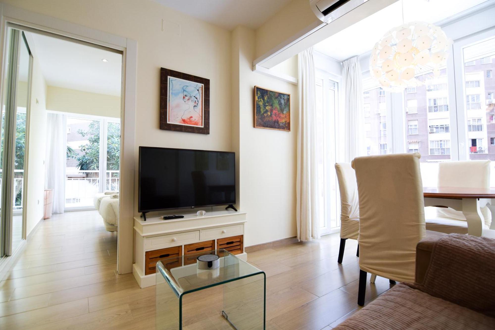 Malagueta Beachside Charm Lejlighed Málaga Eksteriør billede